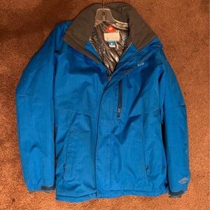 Men's Blue Ski Jacket by Fluid